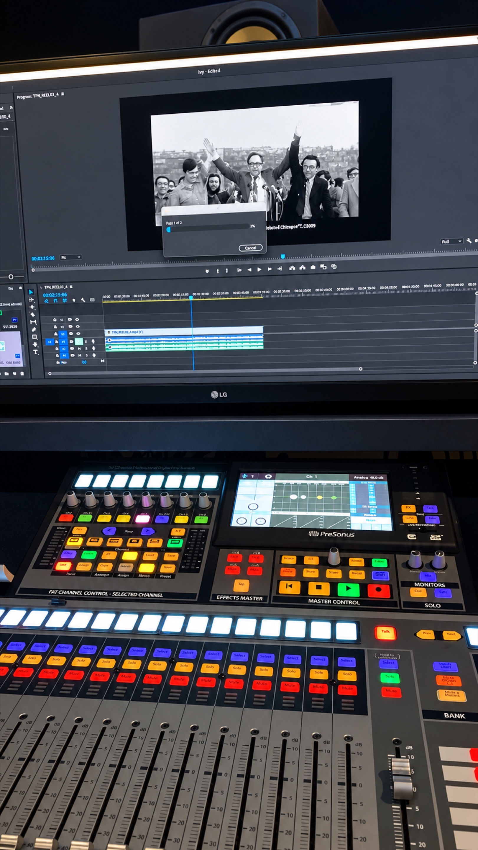Preparing audiovisual equipment for installation