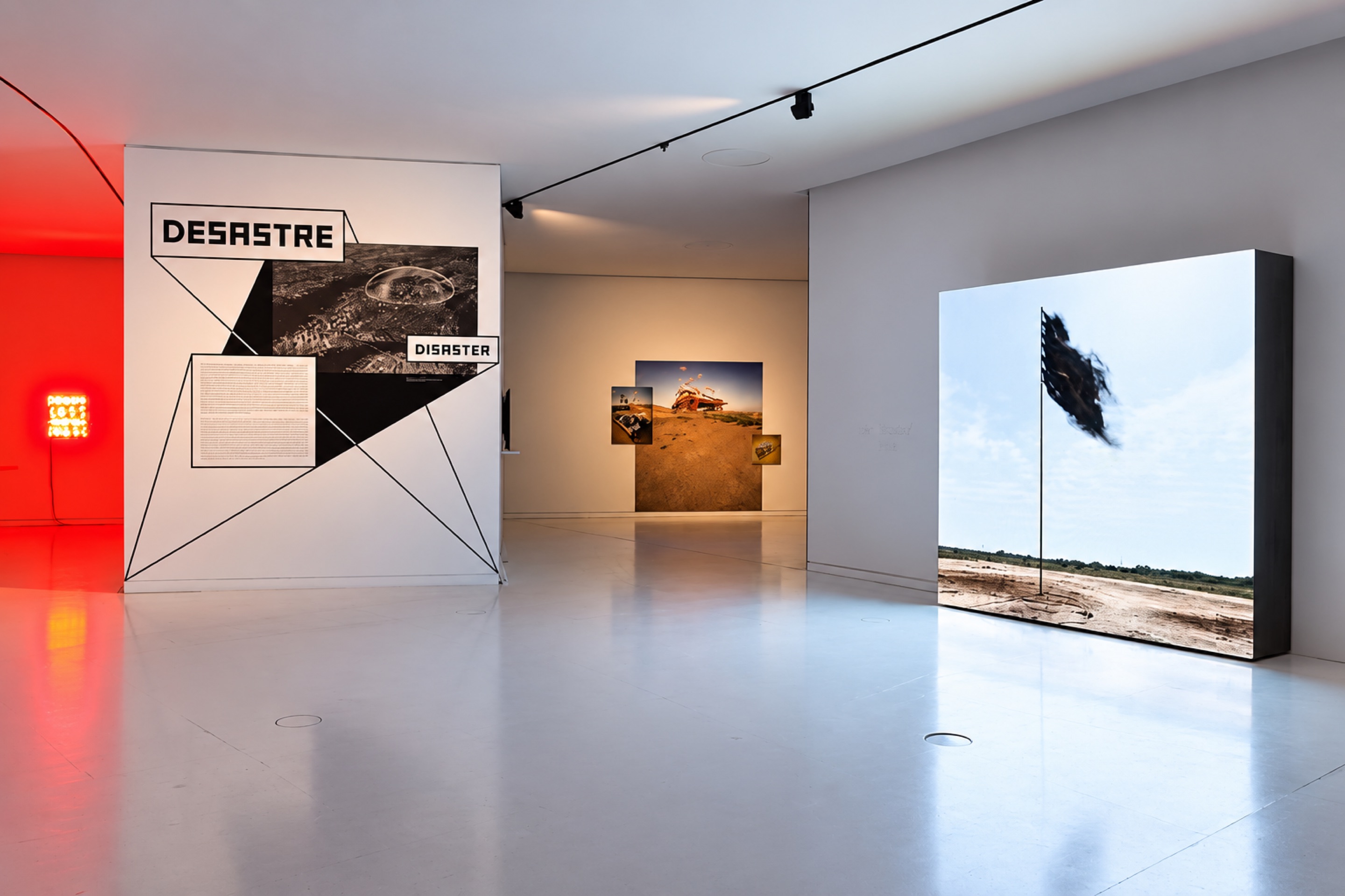 Eco-Visionaries exhibition environment at MAAT